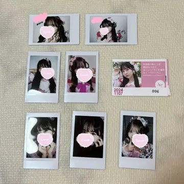 쿠리타 나츠카 스이 스테 폴라로이드 묶음 판매