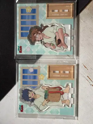 닌타마 란타로 아크릴 피규어 스탠드 토메사부로 이사쿠