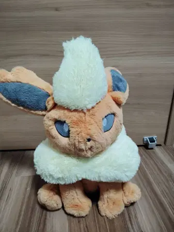 레어!! 부스터 포근포근 안고 자는 봉제 인형 포켓몬 센터