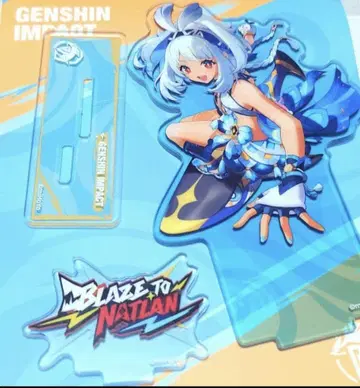 미사용 원신 아크릴 스탠드 무알라니