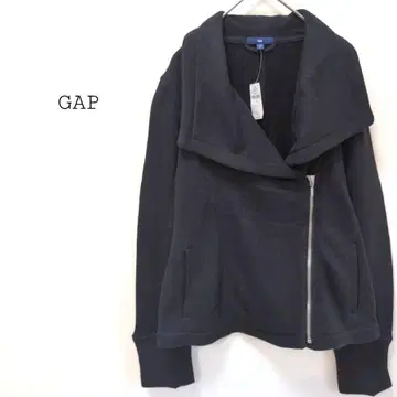 [택 포함, 미착용] 갭 블랙 자켓 긴팔 코튼 100% M 사이즈