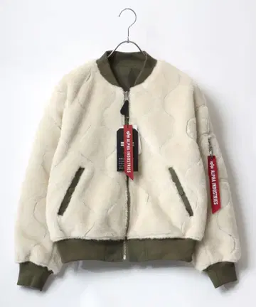 ALPHA INDUSTRIES 퍼 MA-1 리버서블 2way 자켓