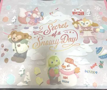 디즈니 시크릿 오브 스노위 데이 더피 쇼핑백