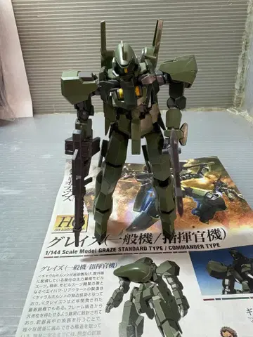 HG 1/144 그레이즈 배틀 블레이드 & 유니온 모빌 워커 포함 완성품