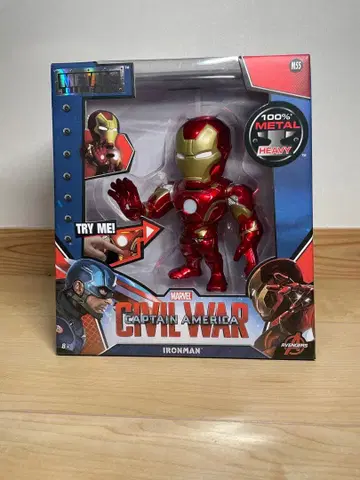 아이언맨 시빌 워 메탈 피규어