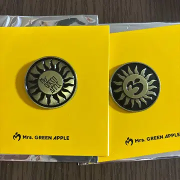 Mrs. GREEN APPLE 바벨탑 가챠 아이템 핀즈 B C