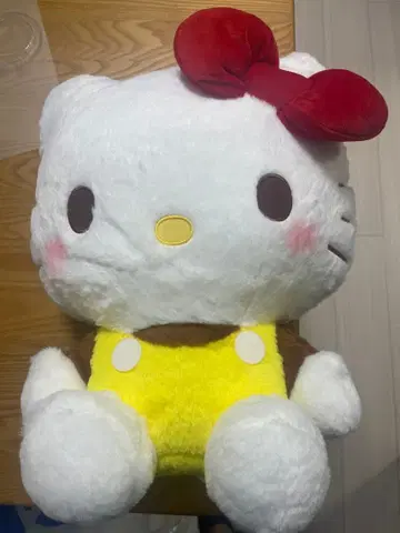 헬로키티 푸딩 카라 봉제 인형 GJ