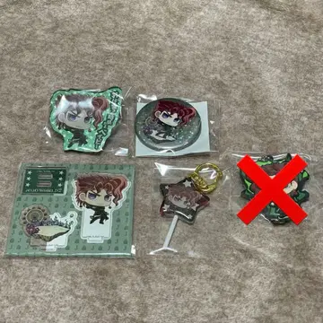 죠죠의 기묘한 모험 JOJOWORLD2 카쿄인 노리아키 굿즈 세트