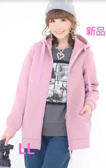 새상품 앤드러브 후드티 LL