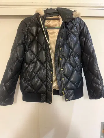 프랑슈리페 블랙 퀼팅 자켓