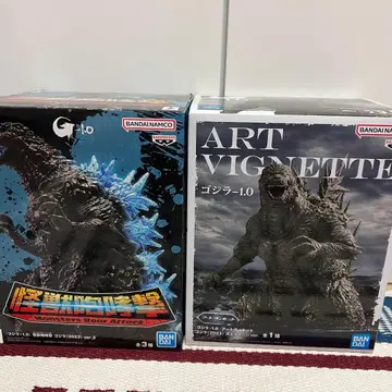 반다이 고질라 1.0 아트 비넷