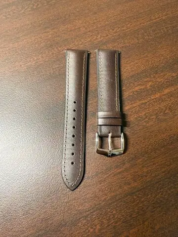 힐슈 제임스 브라운 손목시계 가죽 벨트