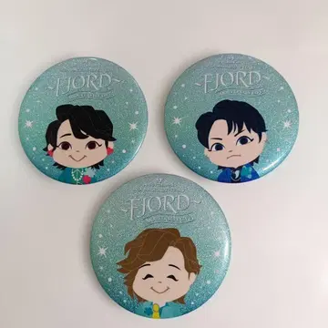 피오르 가챠 캔 배지 미세스 3종 세트