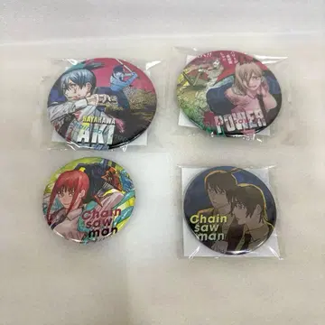 캔뱃지 [ 체인소 맨 ] 주간 소년 점프 응모자 전원 서비스