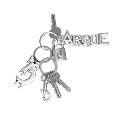 Argue Culture 키링 로고 체인 합금