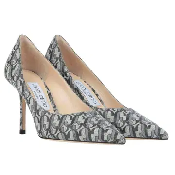 미사용 새상품 JIMMY CHOO 시그니처 스틸레토 힐 글리터