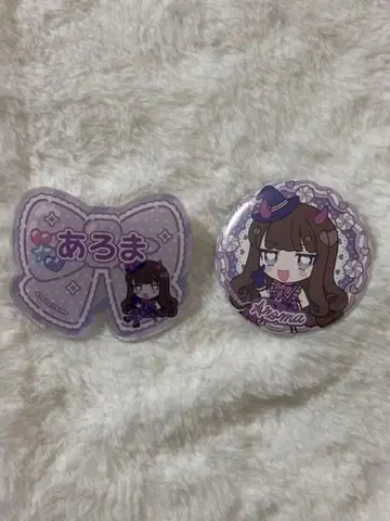 프리파라 캬라핀 아로마 캔뱃지 네임배지