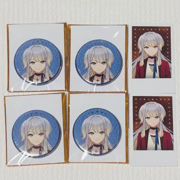 니지산지 시오리바 루리 폴라로이드 SitR 히로시마 캔뱃지