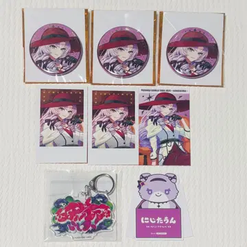 니지산지 이치햐쿠만텐하라 사로메 폴라로이드 SitR 히로시마 캔뱃지