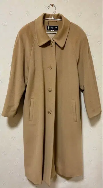 roga 베이지 롱 코트