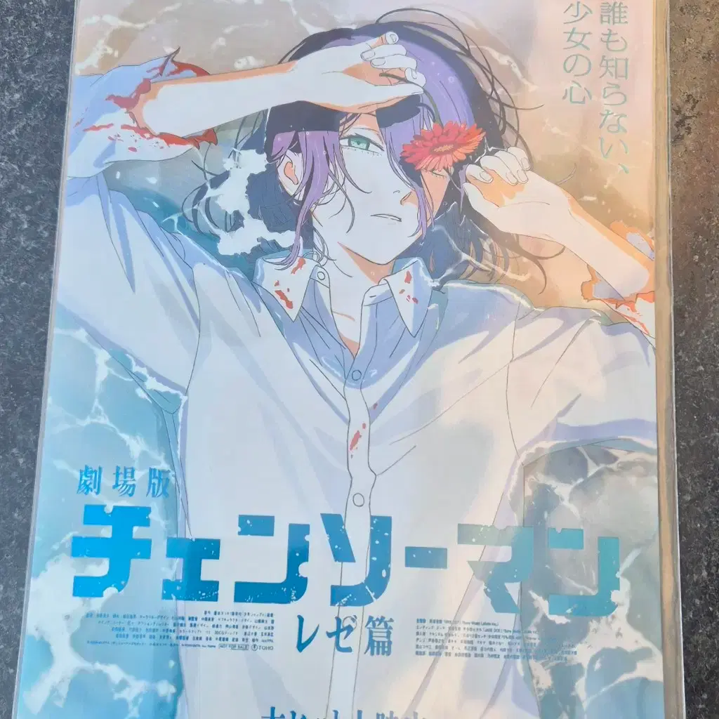 Chainsaw Man Reze pre-order benefit bulk (special art card + 2 types of posters)