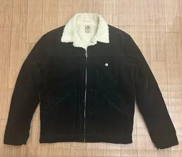 [ 애로우즈 x 랭글러 ] 코듀로이 보아 자켓 블랙 남성용 L 사이즈