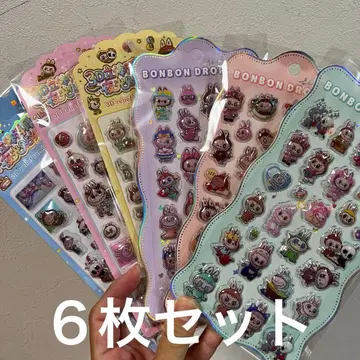 6개 세트 러브럽 봉봉 드롭