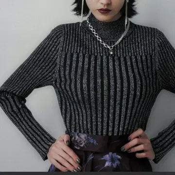 라메 랜덤 리브 니트(HARE)