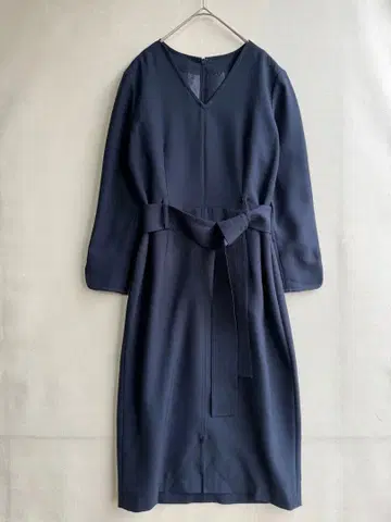 미사용 두클라쎄 여성용 원피스 M 네이비 포멀