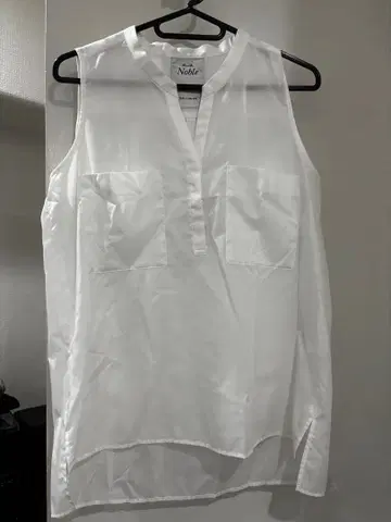 Noble 슬리브리스 셔츠