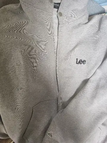 Lee 그레이 후드티