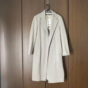 UNIQLO U 저지 벨티드 코트 베이지 M 미사용 새상품