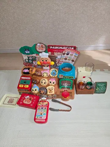 호빵맨 스툴과 드럼 세트