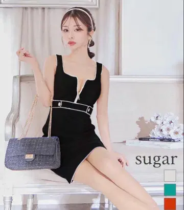 DEA by ROBE de FLEURS 블랙 드레스 S