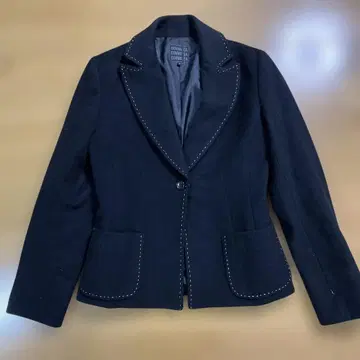 COMME CA 블랙 테일러드 자켓 사이즈 L