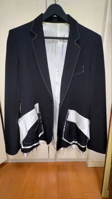 sulvam 테일러드 자켓 블랙