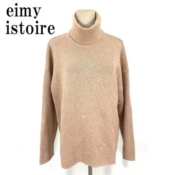 LA8540 택 포함 새상품 에이미 이스트 월 긴팔 니트 핑크 베이지 F