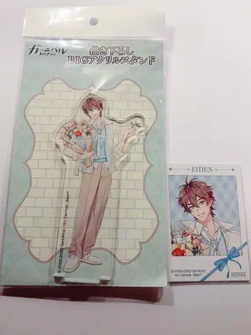 nu 카니발 아크릴 스탠드 혜택 카드 에이트