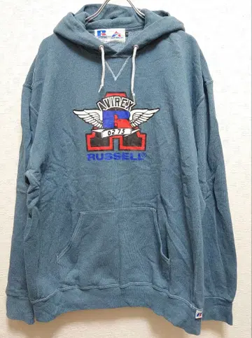 RUSSELL ATHLETIC x AVIREX 풀오버 후드티