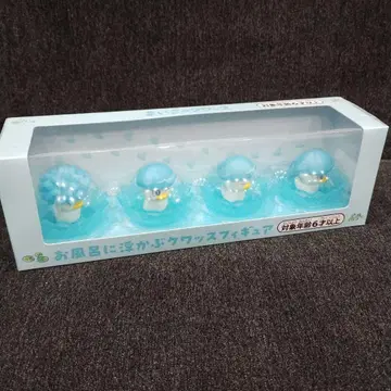 목욕탕에 뜨는 쿠와스 피규어 4개 세트 길 잃은 쿠와스 포켓몬스터