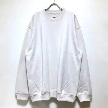 새상품 더스티 컬러 오버 사이즈 맨투맨 무지 남성용 그레이지 2XL