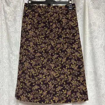 꽃무늬 타이트 스커트 투모로우랜드 맥피 macphee 36 M