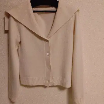 cccmalie 세일러 카라 니트 Ecru 38