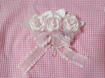 angelic pretty 머리핀 핑크