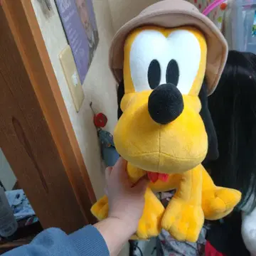 도쿄 디즈니랜드 정글 카니발 플루토 봉제 인형