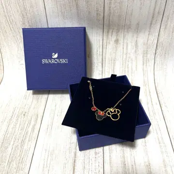[ 스와로브스키 ] 미키 앤 미니 펜던트 ( 미니 ) 목걸이
