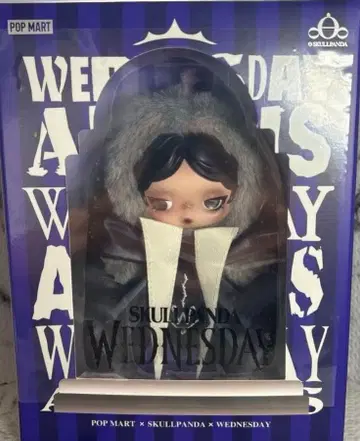 SKULLPANDA x Wednesday 스컬팬더 웨즈데이