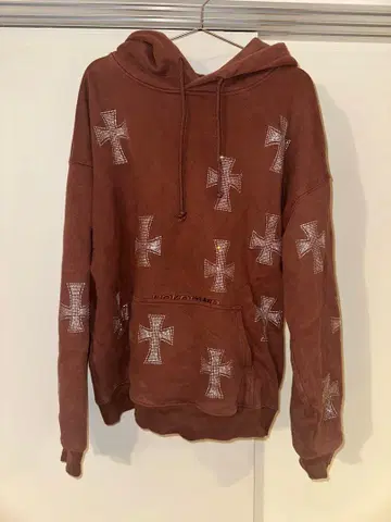 브라운 셋업 맨투맨 L