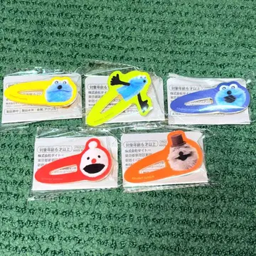 PUPPET SUNSUN 퍼펫 스 아크릴 헤어 클립 5개 세트