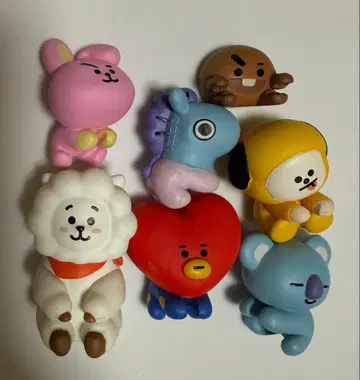 BT21 피규어 7체 세트